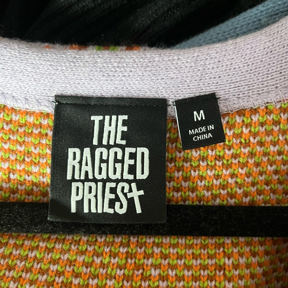 The Ragged Priest Oversized Daisy Patchwork Cardigan (M) - Picture 5 of 5